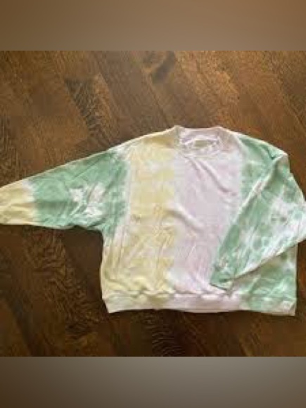 American Eagle Outfitters Oversized Tie Dye Crewneck Sweatshirt XS NWT